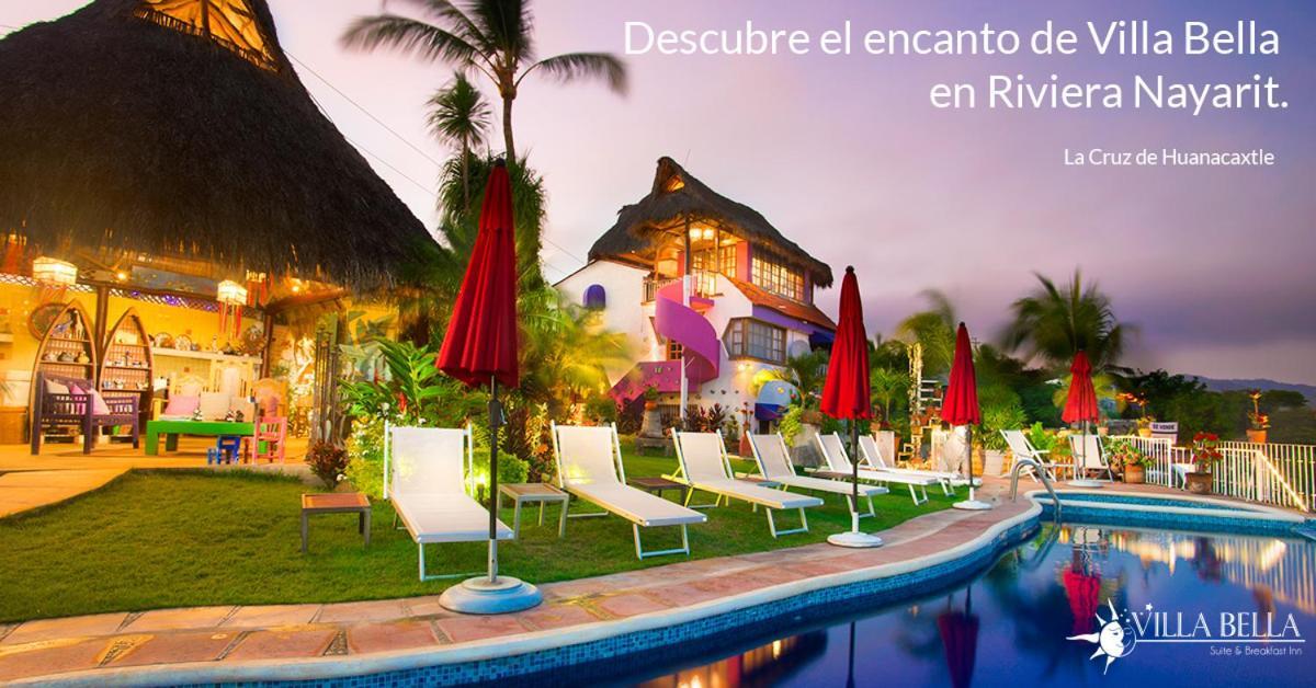 Villa Bella Bed & Breakfast Inn La Cruz de Huanacaxtle 外观 照片