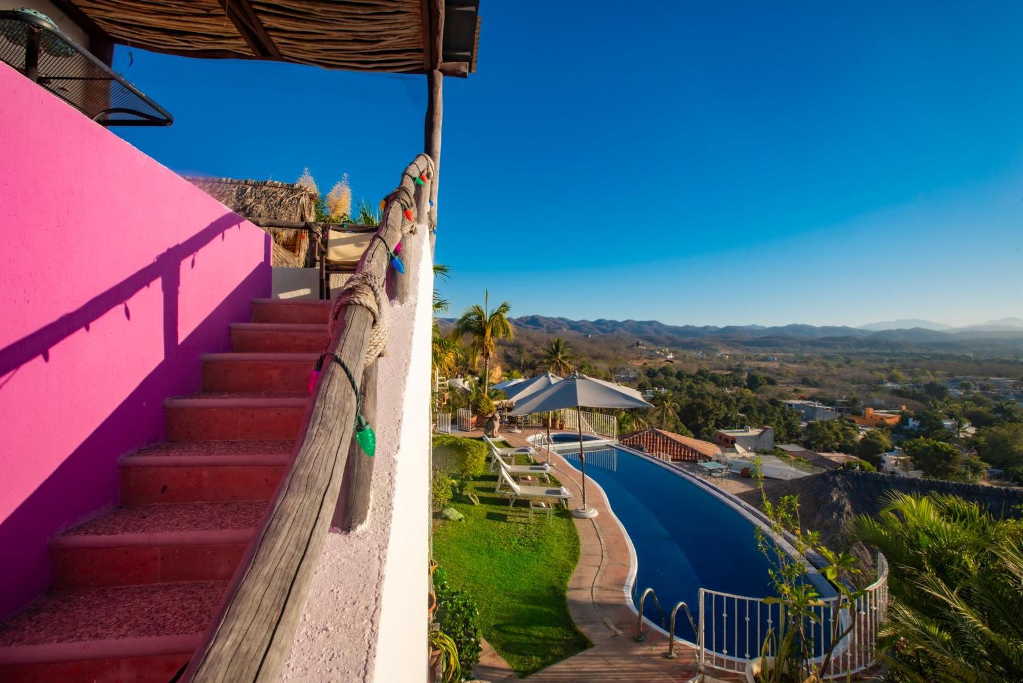 Villa Bella Bed & Breakfast Inn La Cruz de Huanacaxtle 外观 照片